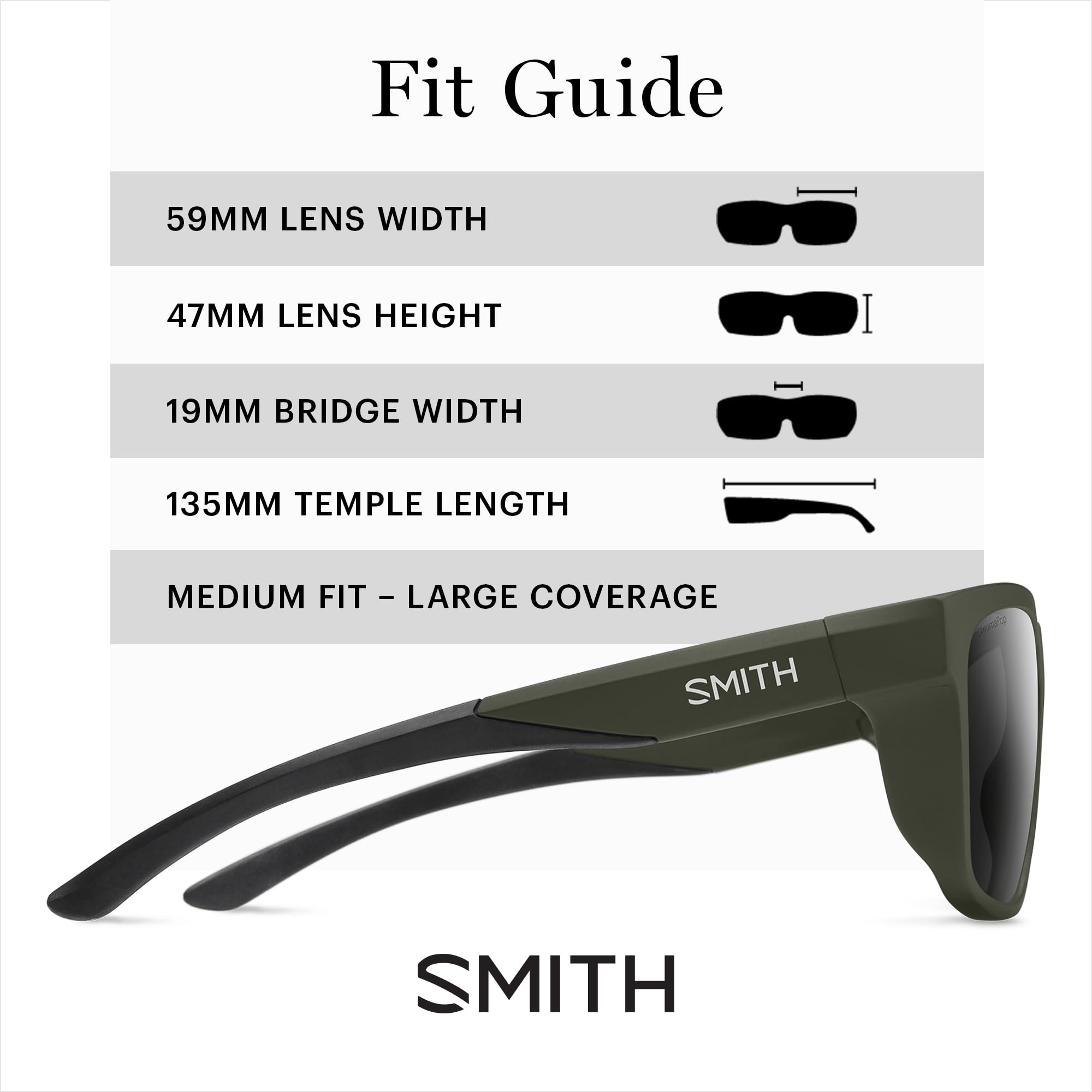 SMITH Barra Sunglasses with ChromaPop Lens Technology – Polarized Performance Sports Active Sunglasses – For Men & Women - Image 3