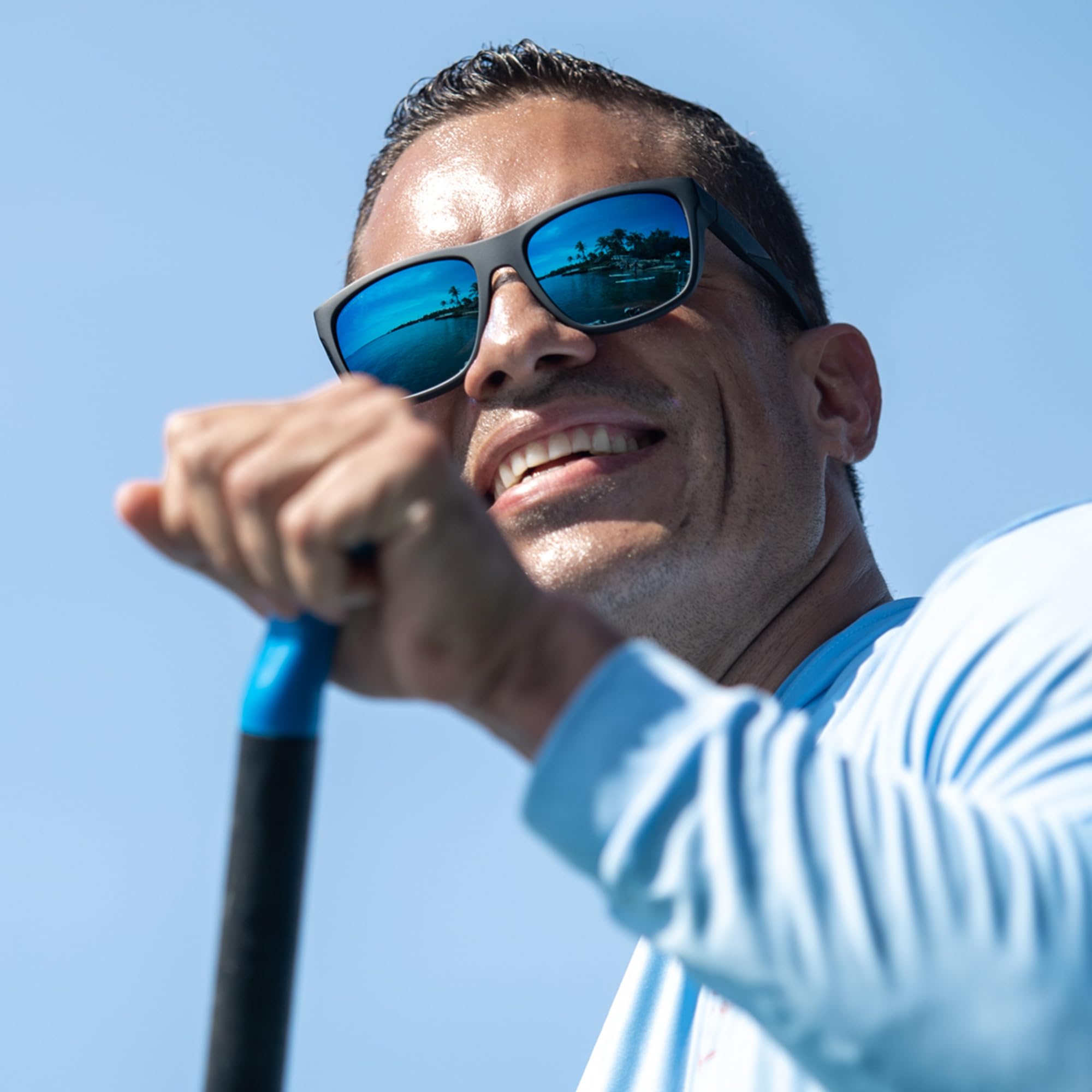 SMITH Barra Sunglasses with ChromaPop Lens Technology – Polarized Performance Sports Active Sunglasses – For Men & Women - Image 4