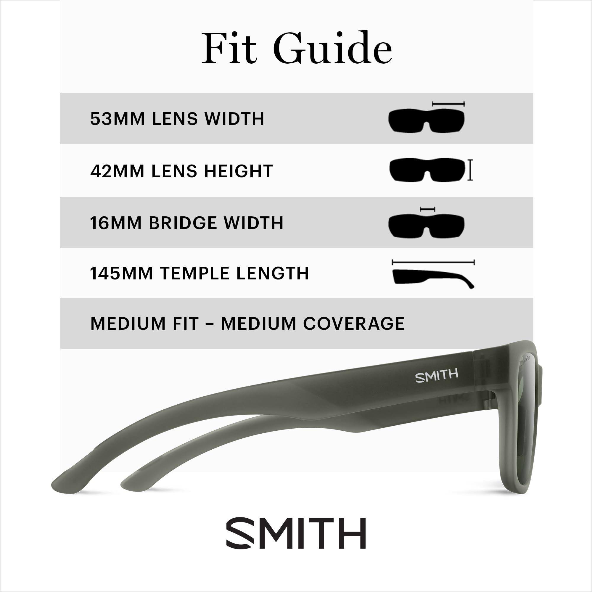 SMITH Lowdown Slim 2 Sunglasses with Polarized Lenses – Performance Sports Active Sunglasses For Men & Women - Image 3