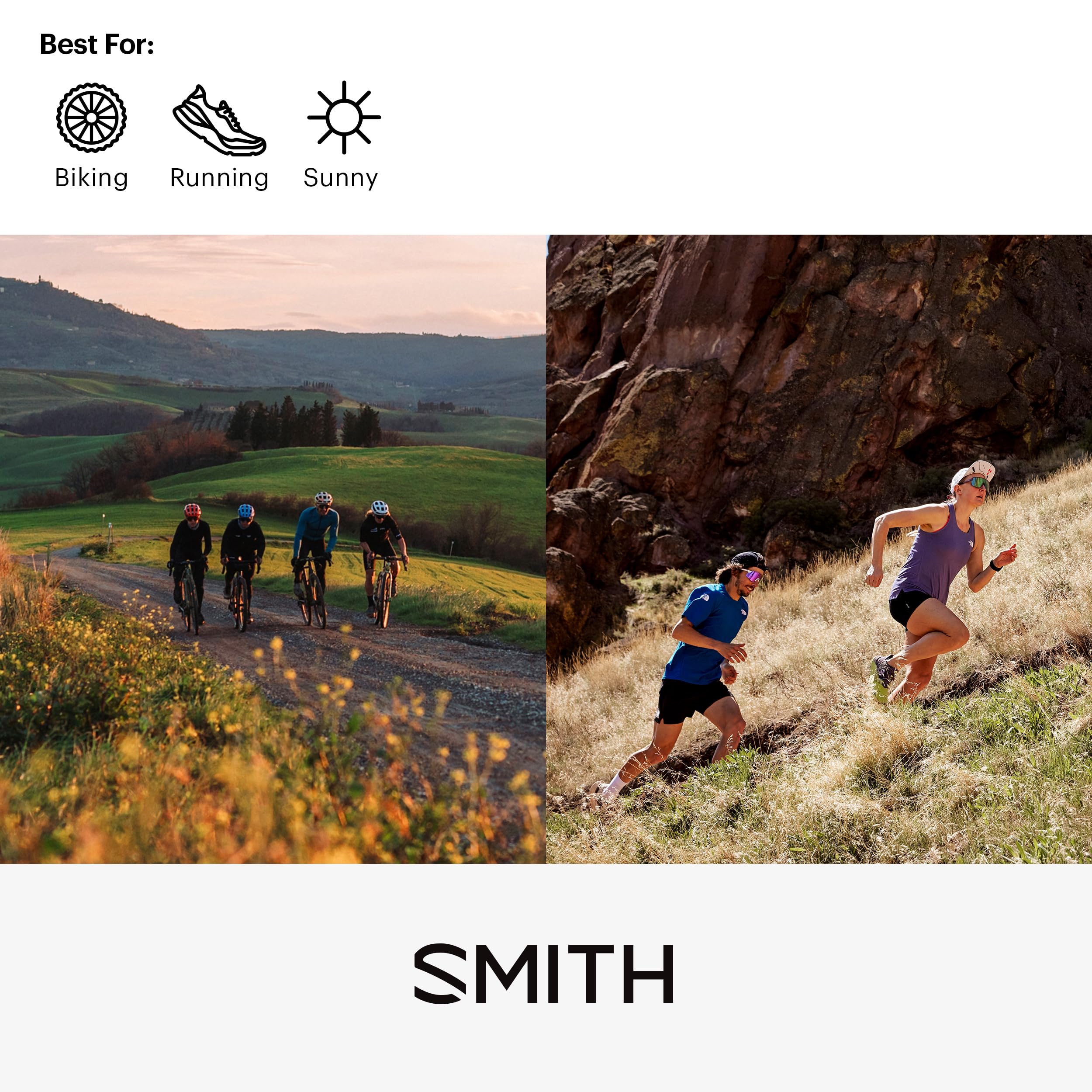 SMITH Ruckus Sunglasses – Shield Lens Performance Sports Sunglasses for Running, Biking, MTB & More – For Men & Women - Image 5