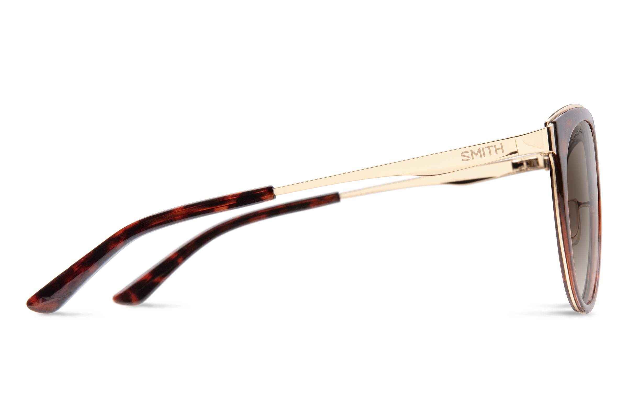 SMITH Somerset Sunglasses – Performance Sports Sunglasses for Cycling, Running, Baseball, Golf – for Men & Women – Tortoise + Polarized Brown Gradient - Image 3